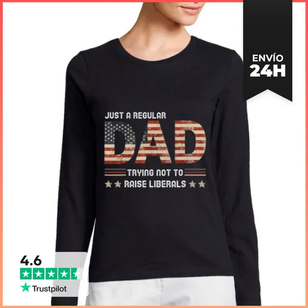 Camiseta Mujer Manga Larga Día Del Padre LaTostadora