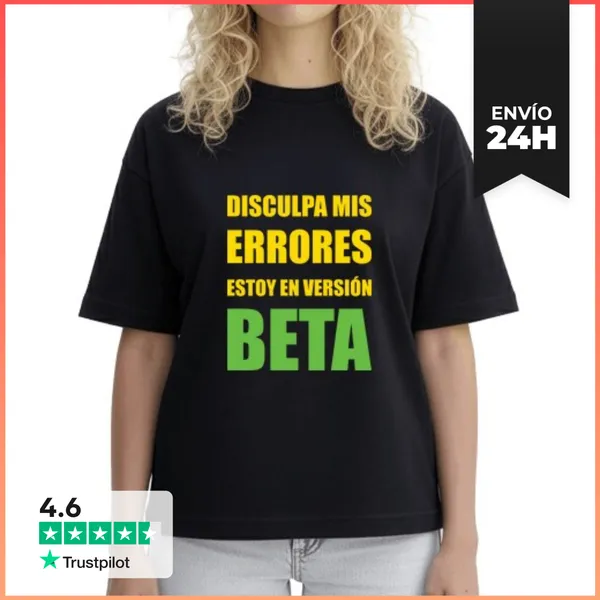 Camiseta Mujer Boxy Versión Beta 2 LaTostadora