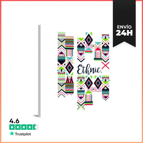Lienzo Cuadrado Ethnic L LaTostadora