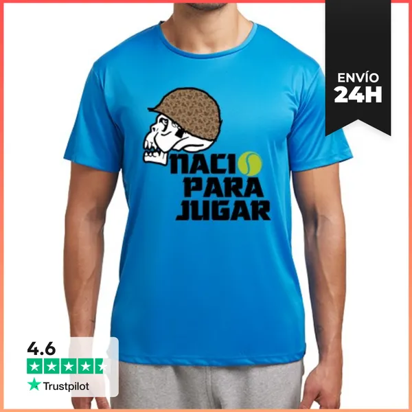 Camiseta Deportiva Hombre NACIO PARA JUGAR LaTostadora