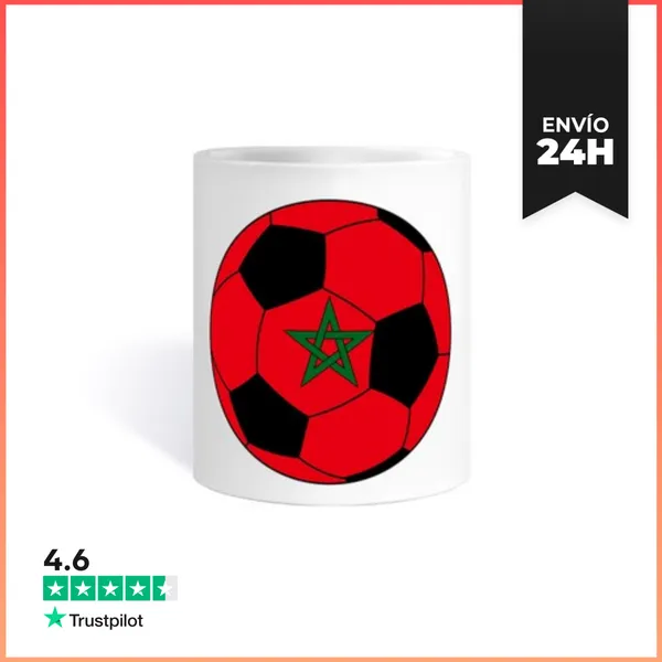 Taza Copa Mundial De Futbol Marruecos LaTostadora