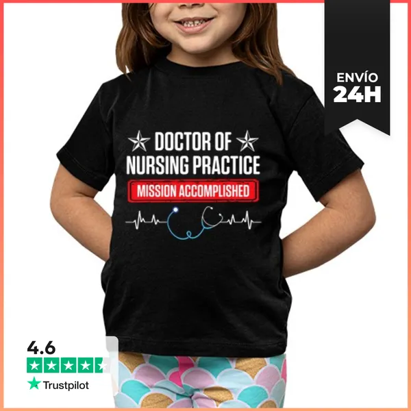 Camiseta Clásica Para Niños Dnp Doctor En Práctica De Enfermería