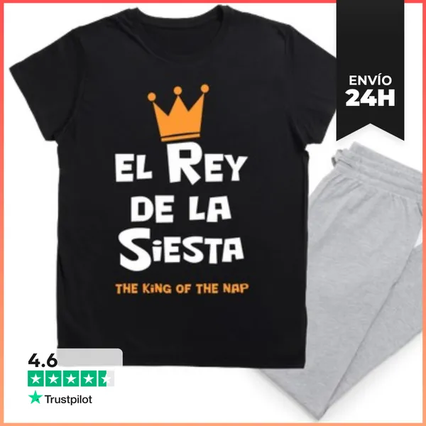 Pijama El Rey De La Siesta Regalos Novio LaTostadora
