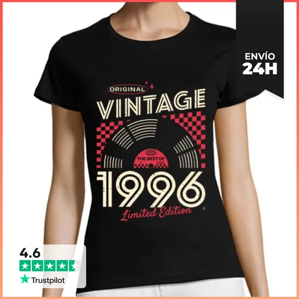 Camiseta Mujer Clásica VINTAGE 1996 LaTostadora