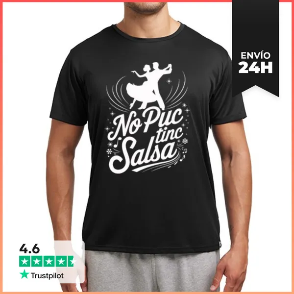Camiseta Deportiva Hombre No Puc Tinc Salsa LaTostadora