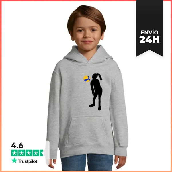 Sudadera Para Niños Con Capucha VOLEY LaTostadora