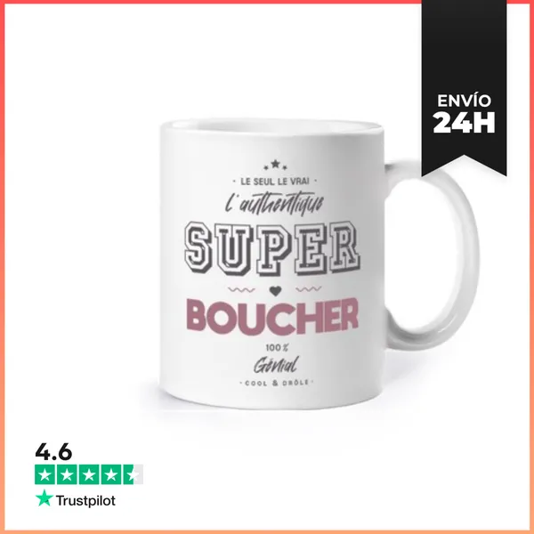 Taza El Auténtico Super Carnicero LaTostadora