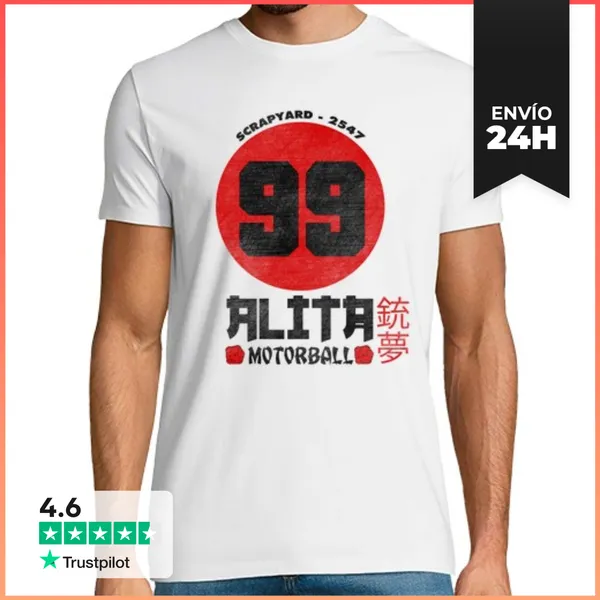 Camiseta Hombre Clásica Alita 99 LaTostadora