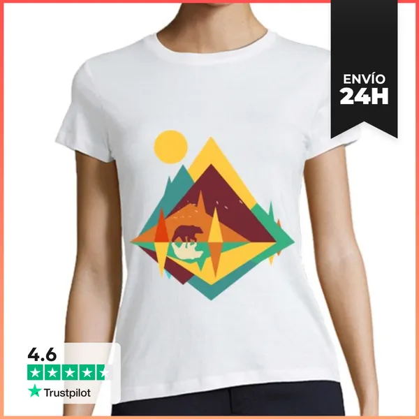Camiseta Mujer Clásica Desierto LaTostadora