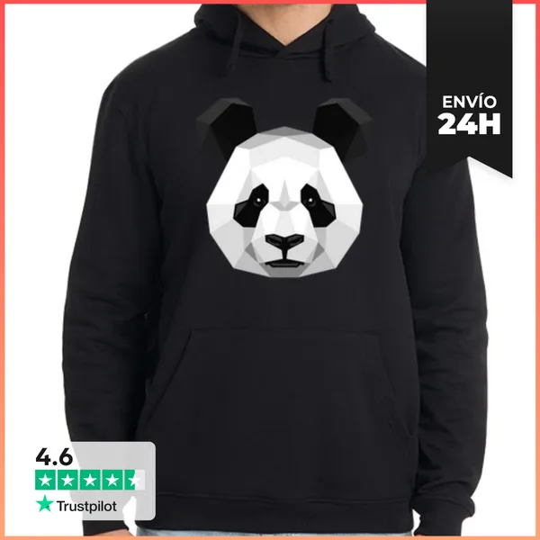 Sudadera Unisex Con Capucha Hombre, Jersey Con Capucha, Negro