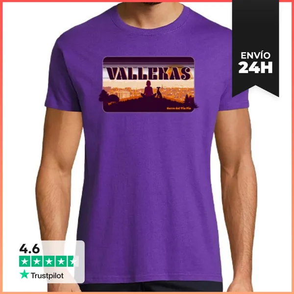Camiseta Hombre Clásica VALLEKAS TÍO PÍO LaTostadora