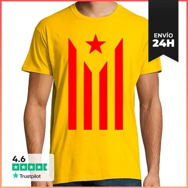 Camiseta Hombre Clásica Estelada LaTostadora