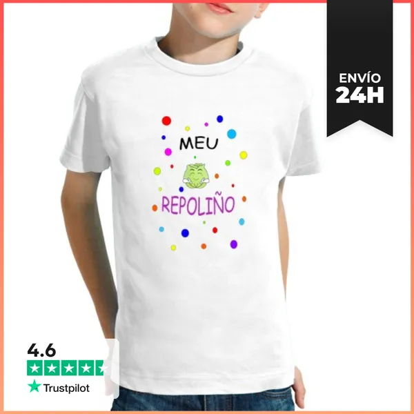 Camiseta Clásica Para Niños MEU REPOLIÑO LaTostadora