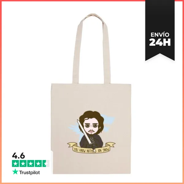 Bolsa De Tela Jon Snow LaTostadora