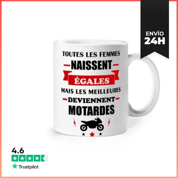 Taza Todas Las Mujeres Motocicleta Motocicli LaTostadora