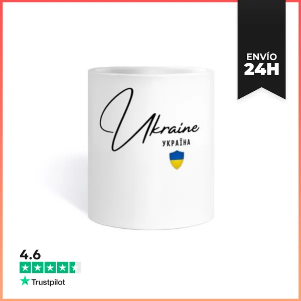 Taza Bandera De Ucrania, Orgullo Ucraniano LaTostadora