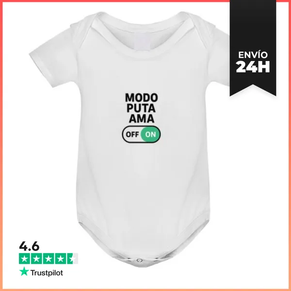 Body Bebé Puta Ama LaTostadora