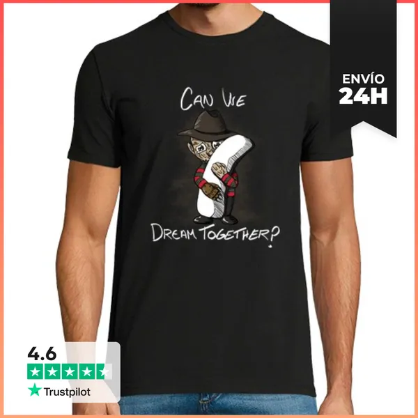 Camiseta Hombre Clásica Can We Dream Together? LaTostadora