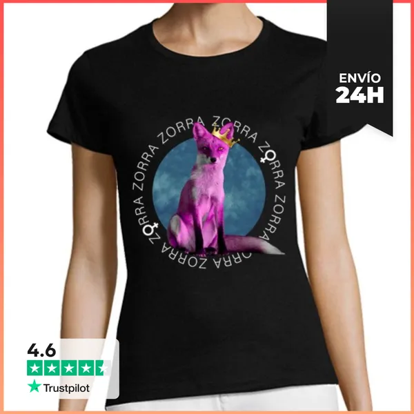 Camiseta Mujer Clásica ZORRA 1 LaTostadora