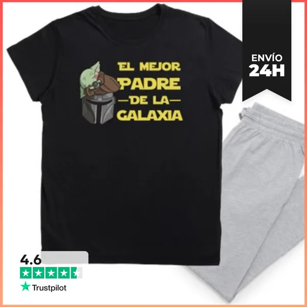 Pijama El Mejor Padre De La Galaxia LaTostadora