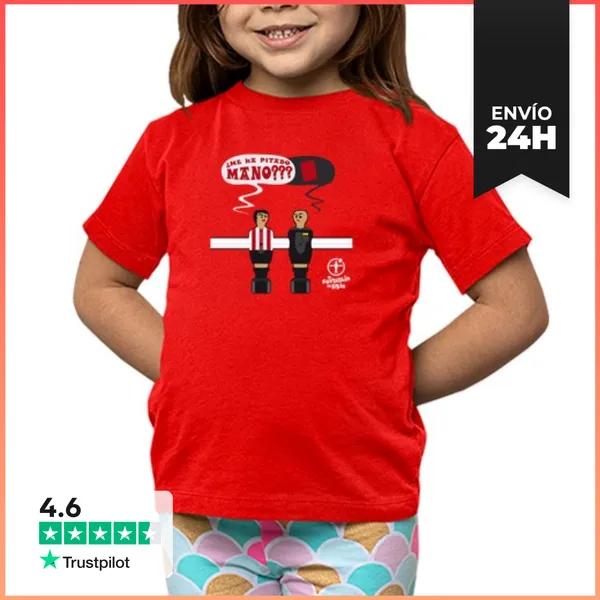 Camiseta Clásica Para Niños ME HA PITADO MANO Athletic Bilbao LB