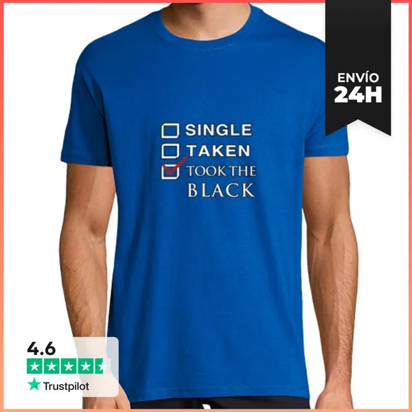 Camiseta Hombre Clásica Sola, Tomada, Los Hombres Cuervo Camiseta