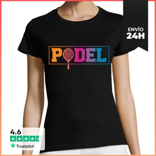 Camiseta Mujer Clásica Padel LaTostadora