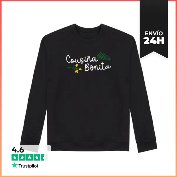 Sudadera Unisex Sudadera Cousiña Bonita LaTostadora