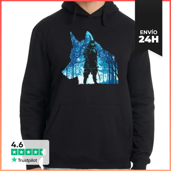 Sudadera Unisex Con Capucha Hombre, Jersey Con Capucha, Negro