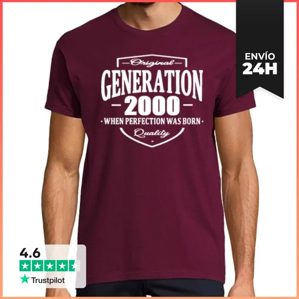 Camiseta Hombre Clásica Generation 2000 LaTostadora