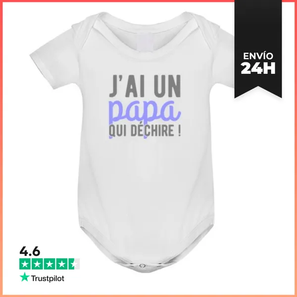 Body Bebé Papá Que Rompe El Regalo LaTostadora