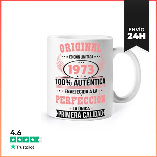 Taza 50 Años - Original 1973 - La Unica LaTostadora