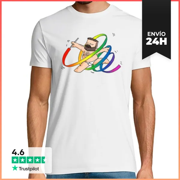 Camiseta Hombre Clásica GIMNASIA LaTostadora