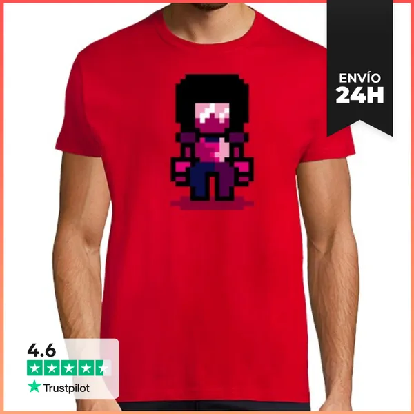 Camiseta Hombre Clásica GarnetPixel LaTostadora