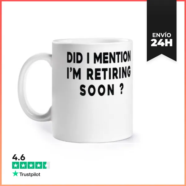 Taza Feliz Jubilación Gracioso Jubilado Jubi LaTostadora