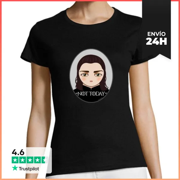 Camiseta Mujer Clásica Arya : Not Today LaTostadora