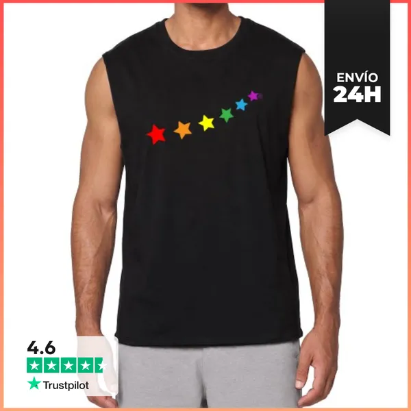 Camiseta Sin Mangas ESTRELLAS GAY LaTostadora