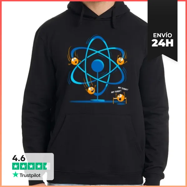 Sudadera Unisex Con Capucha Electron LaTostadora