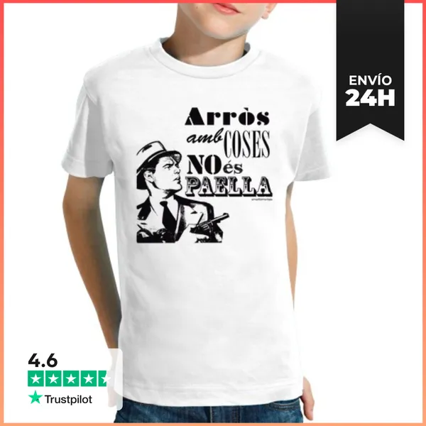 Camiseta Clásica Para Niños Arròs Amb Coses II LaTostadora