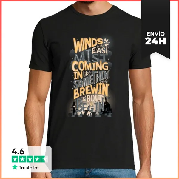 Camiseta Hombre Clásica Mary Poppins Quote LaTostadora
