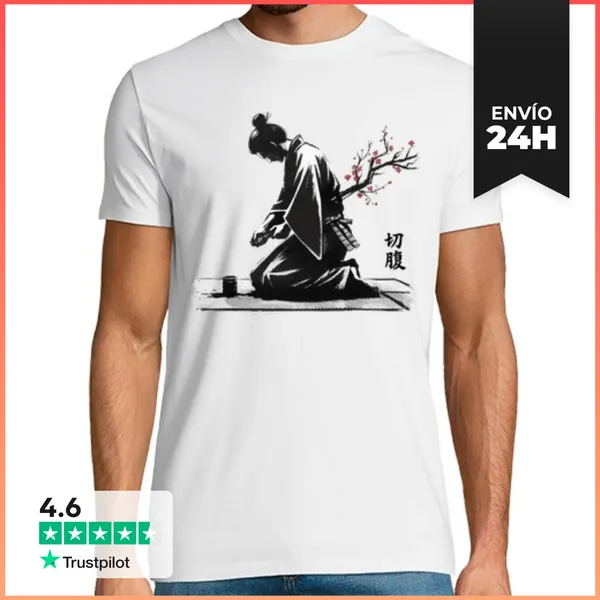 Camiseta Hombre Clásica Death And Life LaTostadora