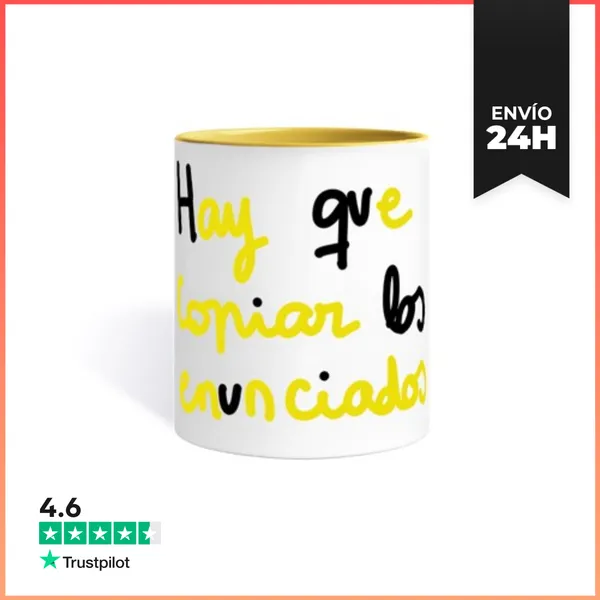 Taza De Colores Hay Que Copiar Los Enunciados LaTostadora