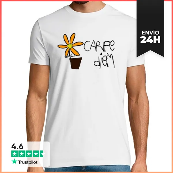 Camiseta Hombre Clásica FLOR LaTostadora