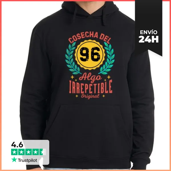 Sudadera Unisex Con Capucha Cosecha Del 1930 Algo Irrepetible