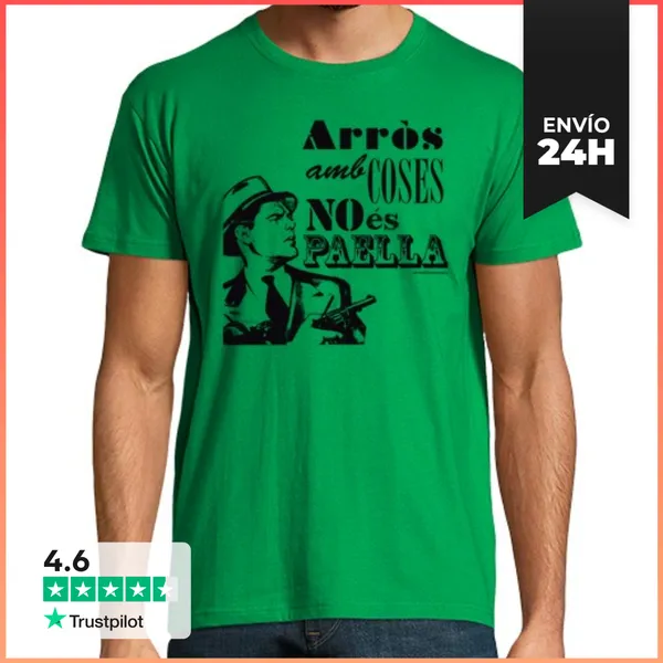 Camiseta Hombre Clásica Arròs Amb Coses II LaTostadora