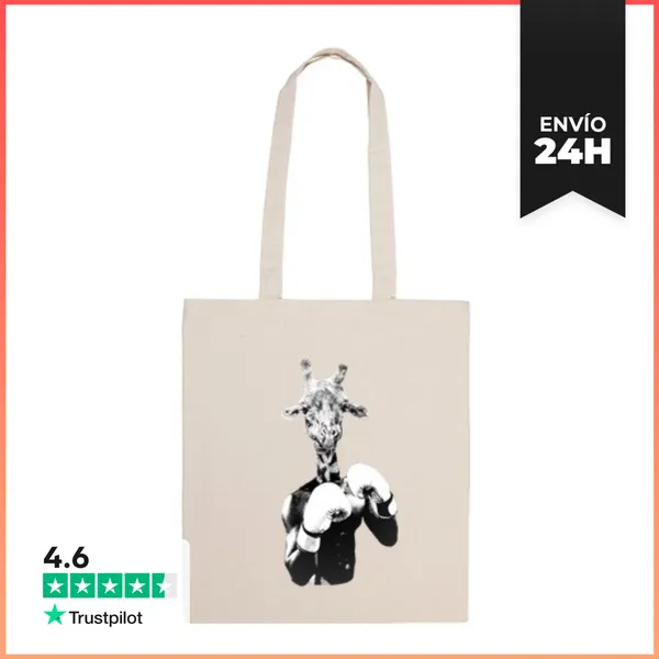 Bolsa De Tela Jirafa De Boxeo LaTostadora