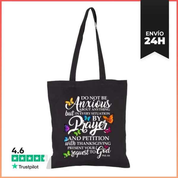 Bolsa De Tela No Te Angusties Por Nada LaTostadora