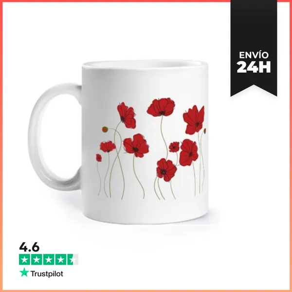 Taza Campo De Amapolas LaTostadora