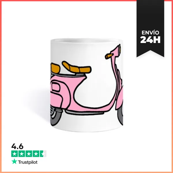 Taza Vespa LaTostadora
