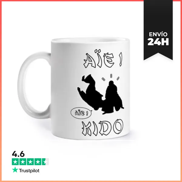 Taza Aie Kido Aikido Artes Marciales Judo LaTostadora